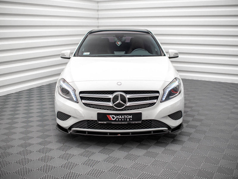 Maxton Design - FRONT SPLITTER V.1 MERCEDES A W176 (2012-2015)