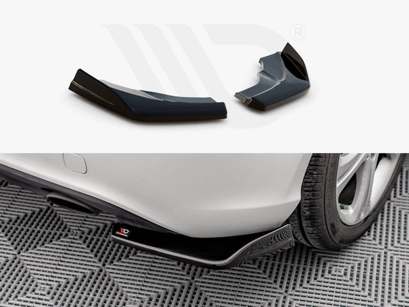 Maxton Design - REAR SIDE SPLITTERS V.1 MERCEDES A W176 (2012-2015)