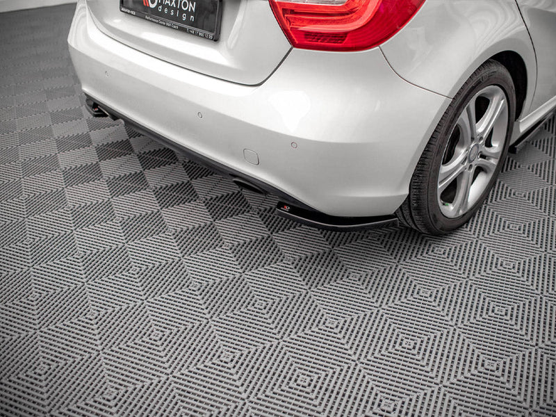 Maxton Design - REAR SIDE SPLITTERS V.2 MERCEDES A W176 (2012-2015)