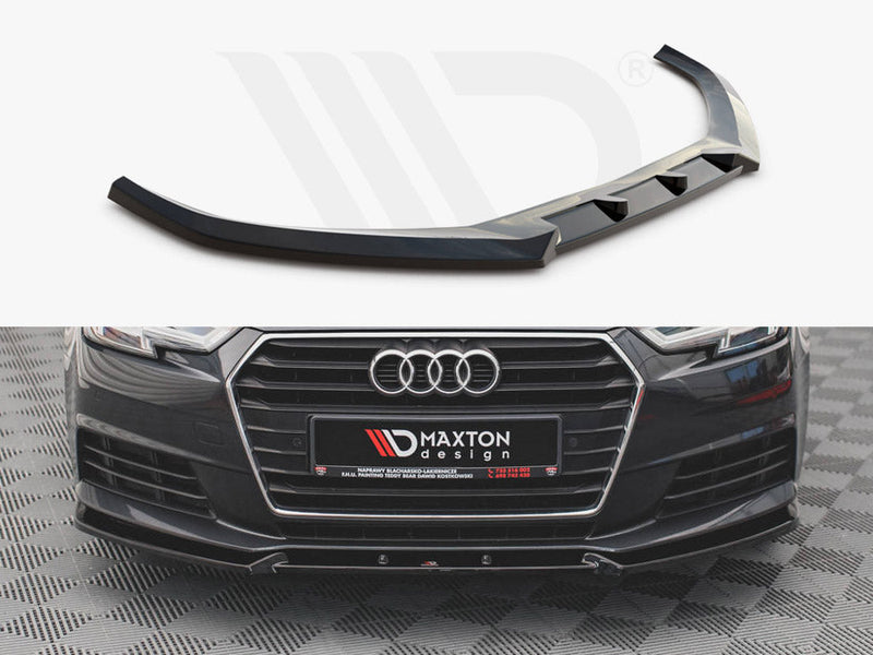 Maxton Design - FRONT SPLITTER V.2 AUDI A4 B9 (2015-2019)
