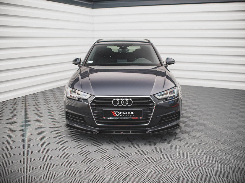 Maxton Design - FRONT SPLITTER V.2 AUDI A4 B9 (2015-2019)