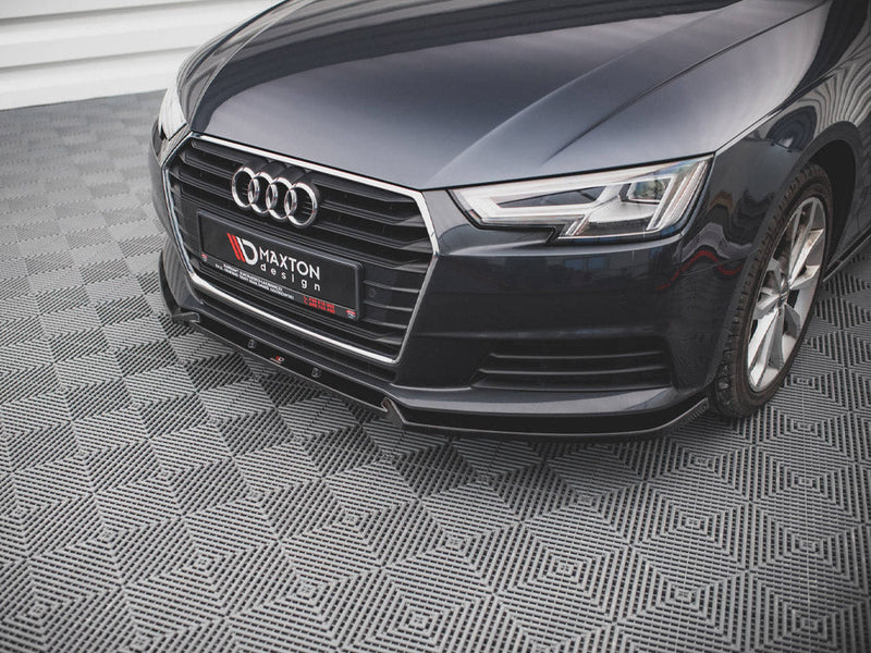 Maxton Design - FRONT SPLITTER V.2 AUDI A4 B9 (2015-2019)