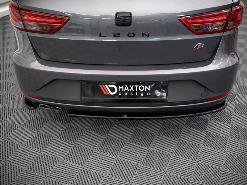 Maxton Design - REAR SIDE SPLITTERS V.1 SEAT LEON FR SPORTSTOURER MK3 (2012-2016)