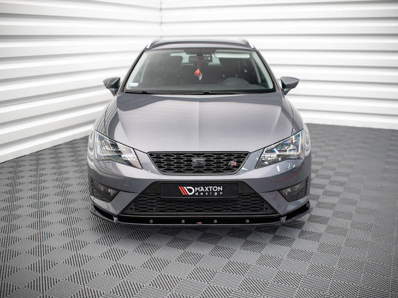 Maxton Design - FRONT SPLITTER V.1 SEAT LEON FR / CUPRA MK3 (2012-2016)