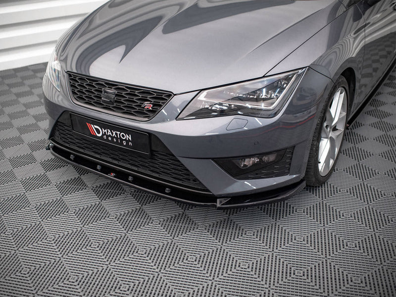 Maxton Design - FRONT SPLITTER V.1 SEAT LEON FR / CUPRA MK3 (2012-2016)