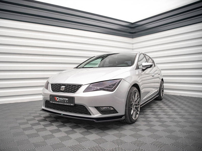 Maxton Design - FRONT SPLITTER V.2 SEAT LEON MK3 (2012-2016)