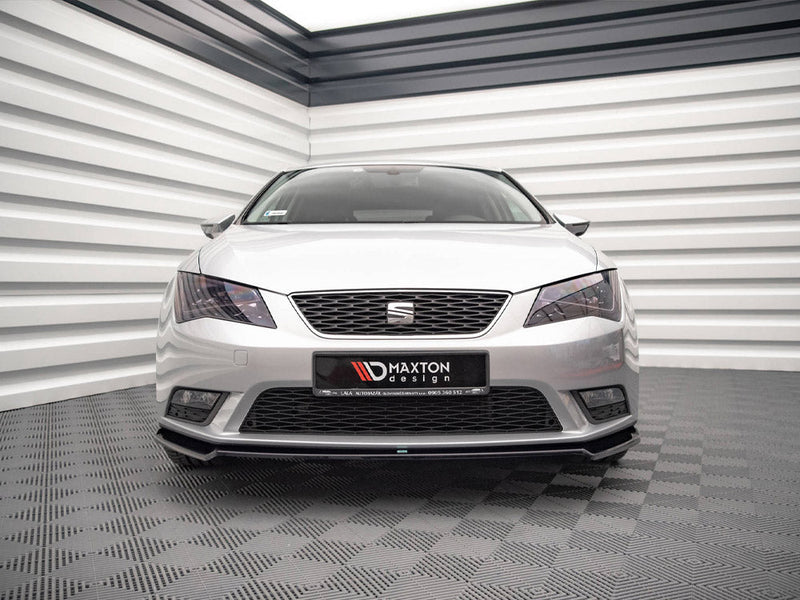 Maxton Design - FRONT SPLITTER V.2 SEAT LEON MK3 (2012-2016)