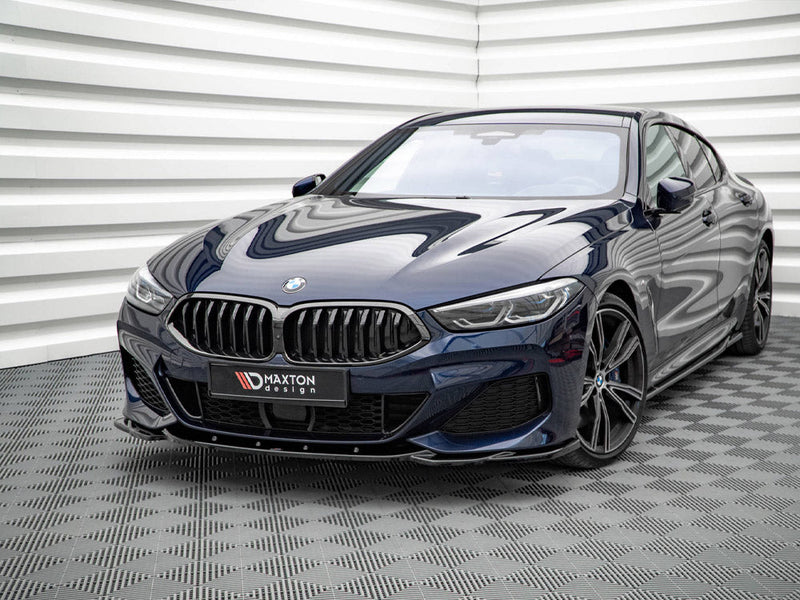 Maxton Design - FRONT SPLITTER V.4 BMW 8 COUPE M-PACK G15 / 8 GRAN COUPE M-PACK G16 (2018-)