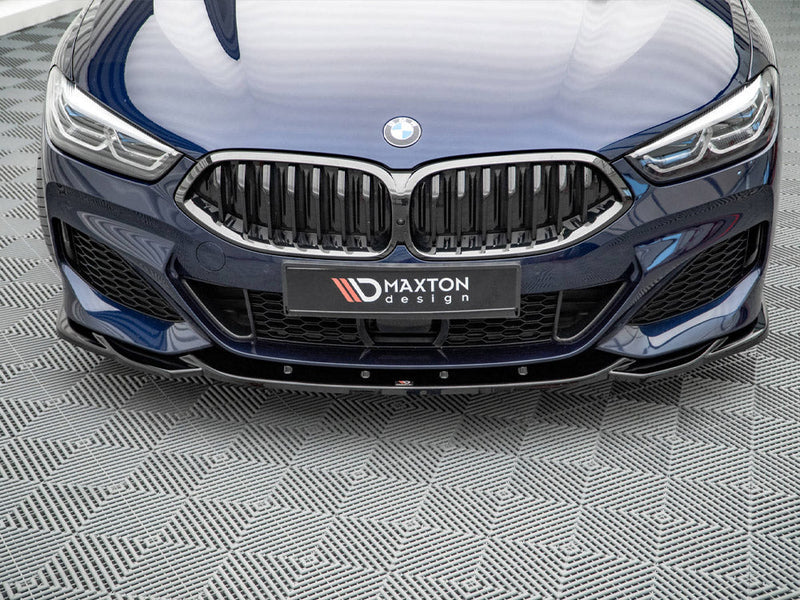 Maxton Design - FRONT SPLITTER V.4 BMW 8 COUPE M-PACK G15 / 8 GRAN COUPE M-PACK G16 (2018-)