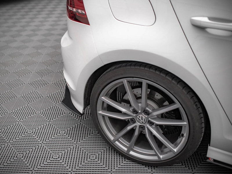 Maxton Design - STREET PRO REAR SIDE SPLITTERS VW GOLF R MK7 (2013-2016)