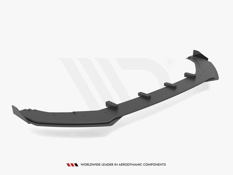 Maxton Design - STREET PRO FRONT SPLITTER V.1 (+FLAPS) VW GOLF R MK7 (2013-2016)