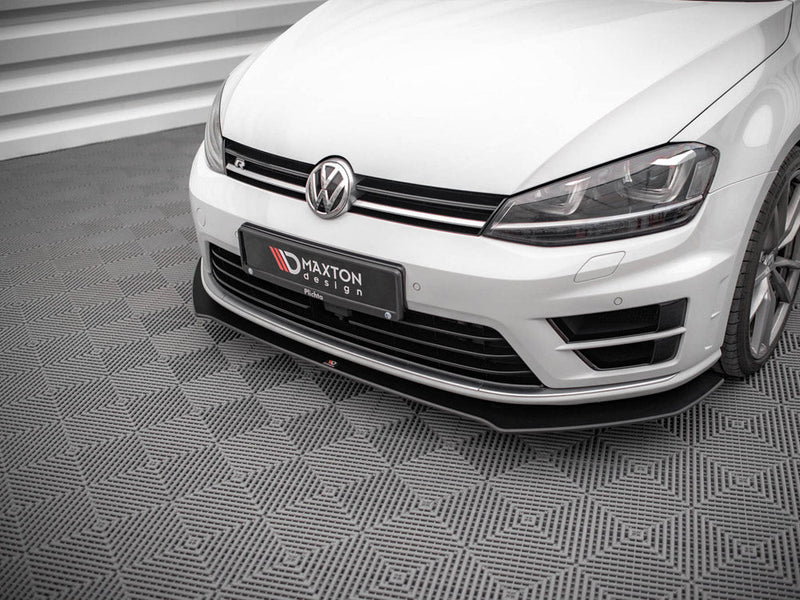 Maxton Design - STREET PRO FRONT SPLITTER V.1 VW GOLF R MK7 (2013-2016)