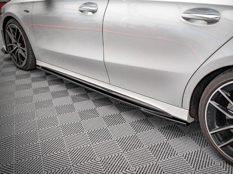 Maxton Design - SIDE SKIRTS DIFFUSERS V.2 MERCEDES A35 AMG / AMG-LINE W177