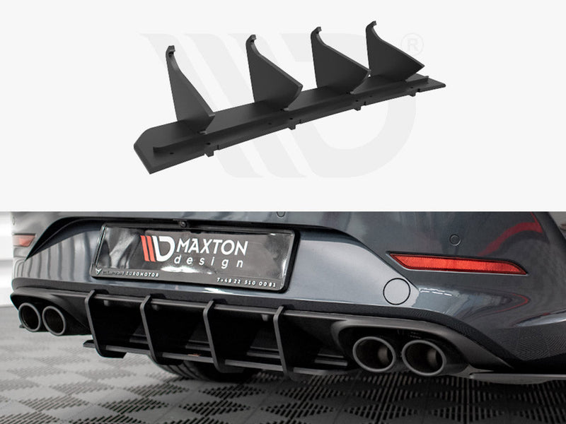 Maxton Design - STREET PRO REAR DIFFUSER CUPRA LEON ST (2020-)