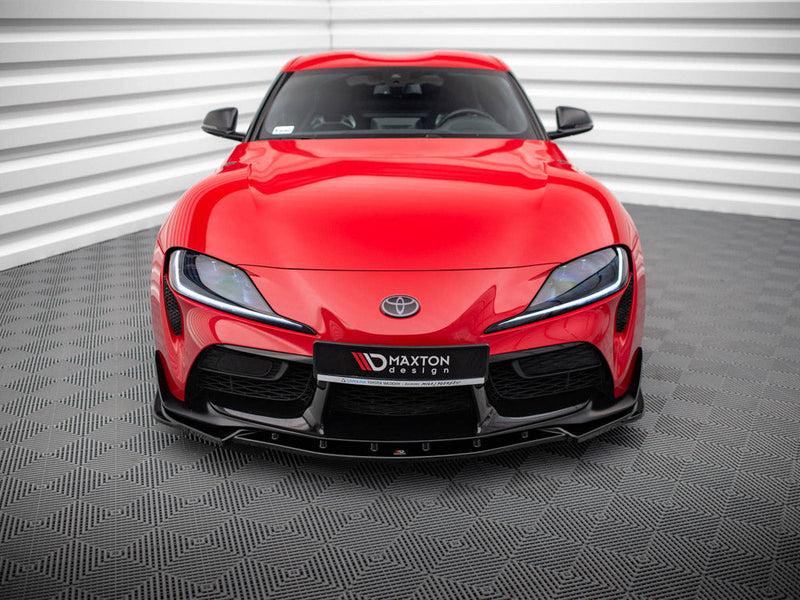 Maxton Design - FRONT SPLITTER V.4 TOYOTA SUPRA MK5 (2019-)