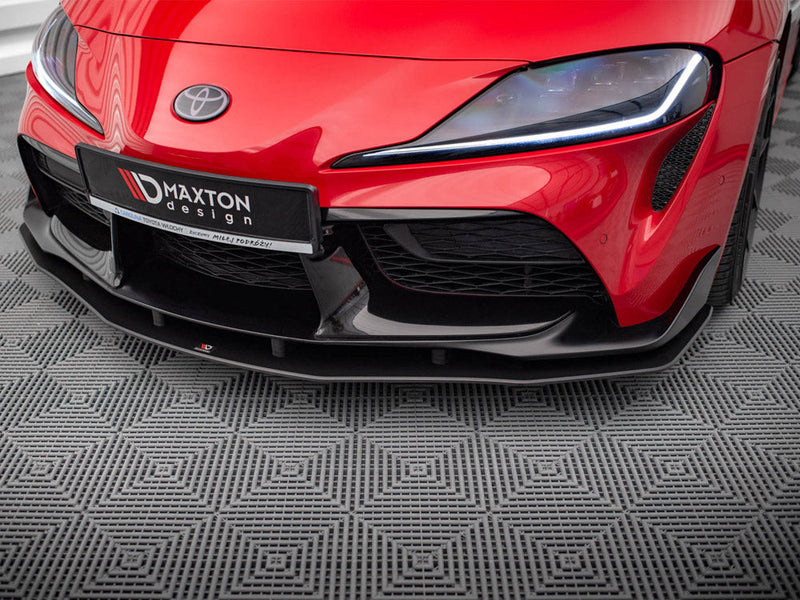 Maxton Design - STREET PRO FRONT SPLITTER TOYOTA SUPRA MK5 (2019-)