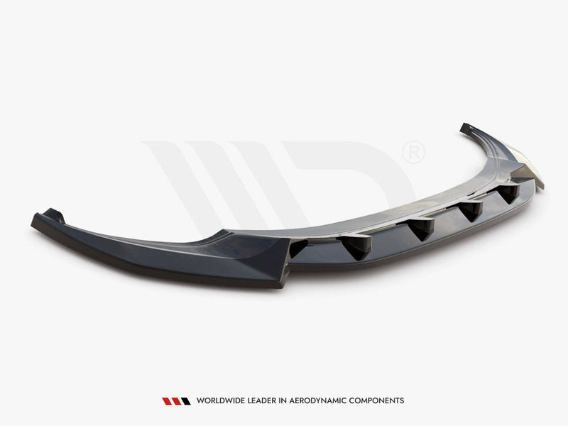 Maxton Design - Front Splitter V.2 VW Tiguan R / R-line MK2 Facelift (2020-)