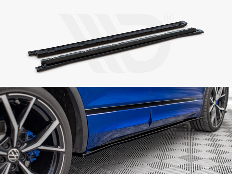 Maxton Design - Side Skirts Diffusers VW Tiguan R / R-line MK2 Facelift
