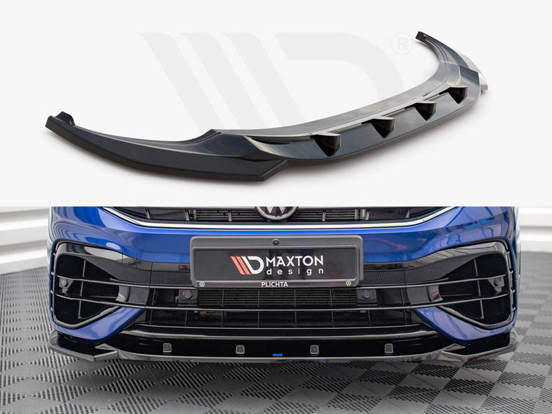 Maxton Design - Front Splitter V.3 VW Tiguan R / R-line MK2 Facelift (2020-)