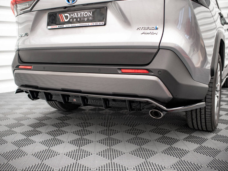 Maxton Design - CENTRAL REAR SPLITTER (VERTICAL BARS) TOYOTA RAV4 MK5 (2019-)