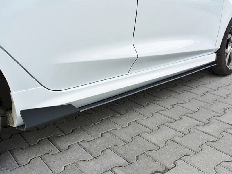 Maxton Design - RACING SIDE SKIRTS DIFFUSERS V.1 FORD FIESTA MK8/8.5 ST / ST-LINE