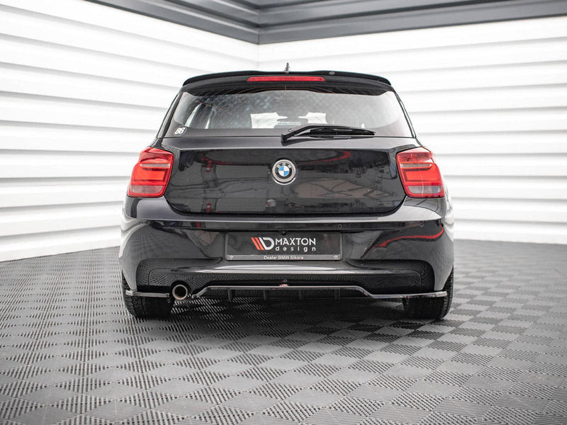 Maxton Design - CENTRAL REAR SPLITTER (VERTICAL BARS) BMW 1 F20 (2011-2015)