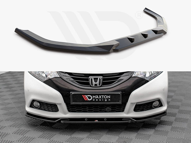 Maxton Design - FRONT SPLITTER V.2 HONDA CIVIC MK9 (2011-2014)