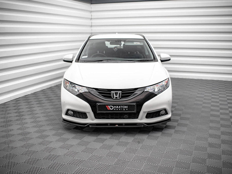 Maxton Design - FRONT SPLITTER V.2 HONDA CIVIC MK9 (2011-2014)
