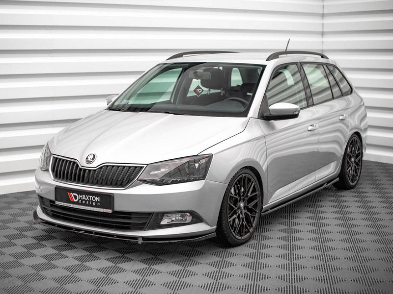 Maxton Design - FRONT SPLITTER V.1 SKODA FABIA MK3 (2014-2019)