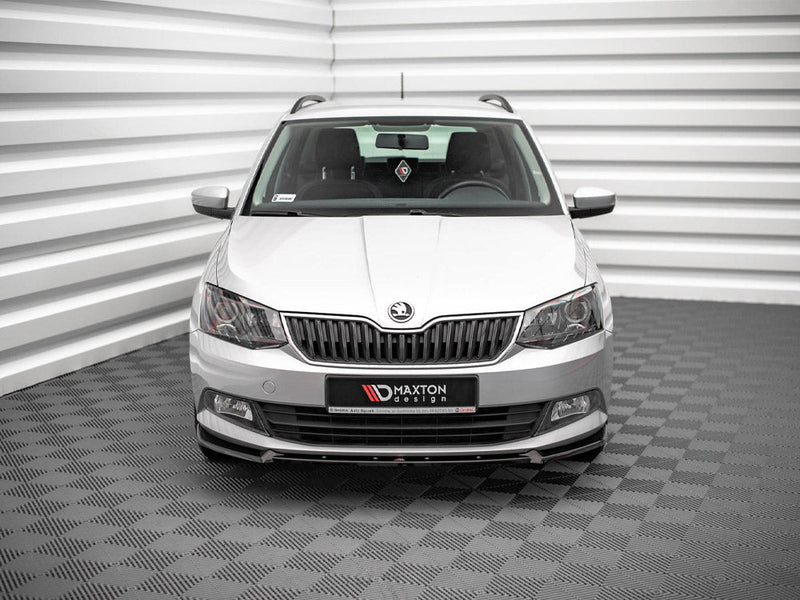 Maxton Design - FRONT SPLITTER V.1 SKODA FABIA MK3 (2014-2019)