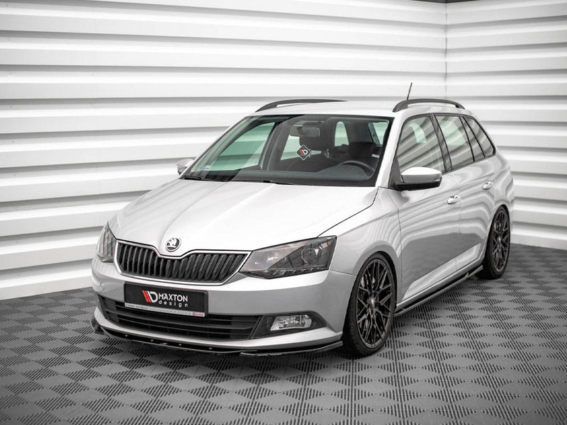 Maxton Design - FRONT SPLITTER V.2 SKODA FABIA MK3 (2014-2019)