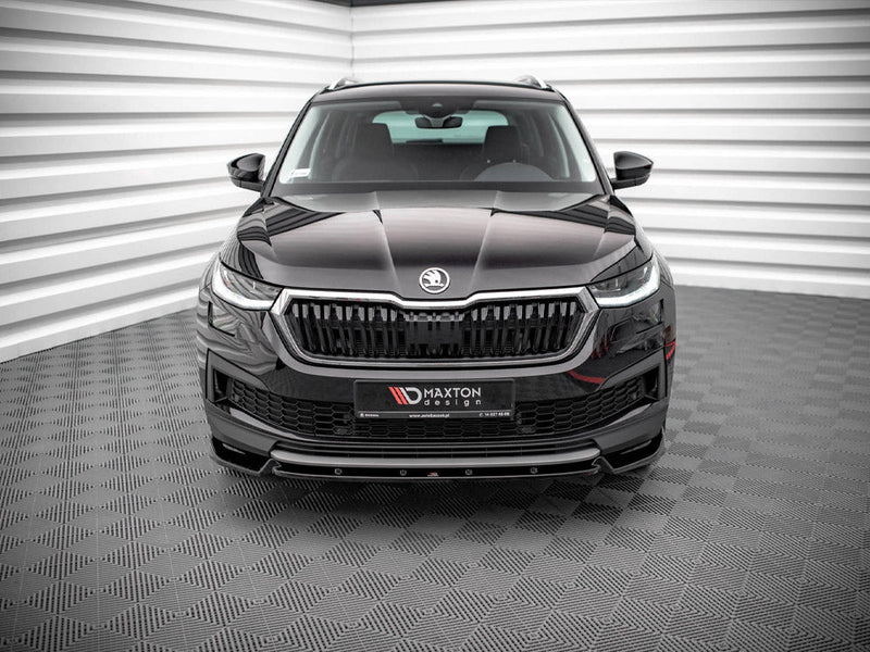 Maxton Design - FRONT SPLITTER V.1 SKODA KODIAQ MK1 FACELIFT (2019)