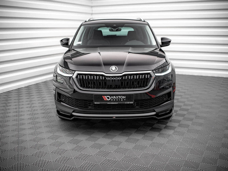 Maxton Design - FRONT SPLITTER V.2 SKODA KODIAQ MK1 FACELIFT (2019)
