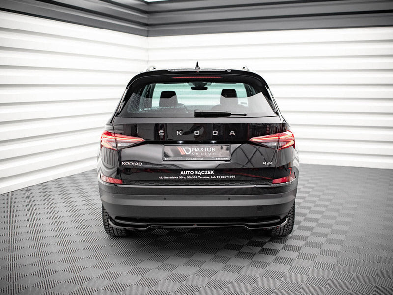 Maxton Design - CENTRAL REAR SPLITTER SKODA KODIAQ MK1 FACELIFT (2019)
