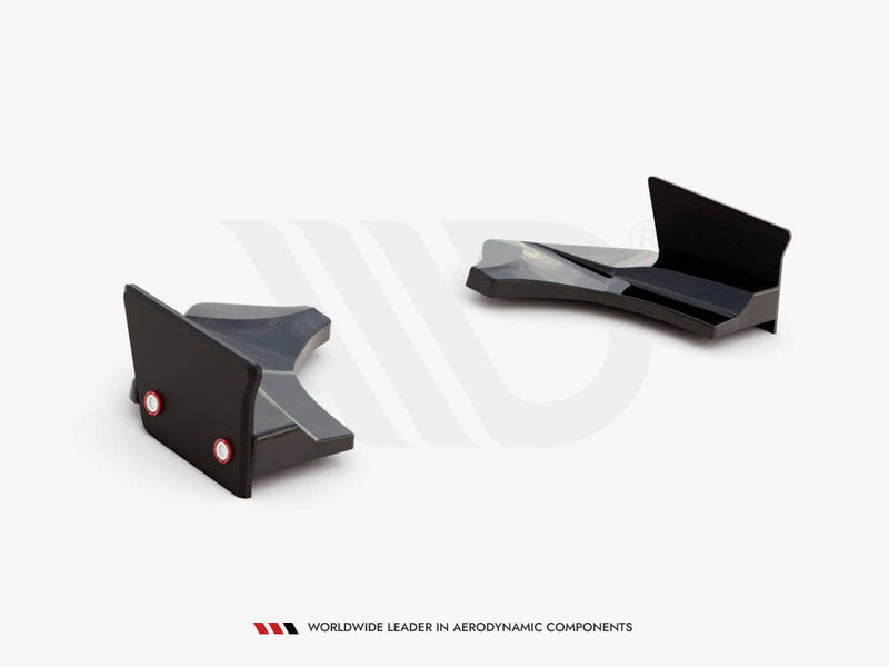 Maxton Design - REAR SIDE SPLITTERS V.4 + FLAPS FORD FIESTA ST MK8/8.5
