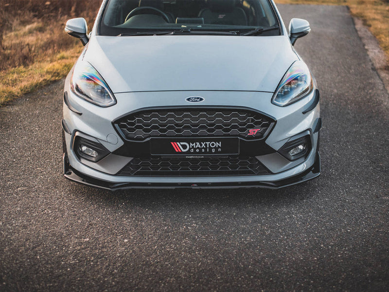 Maxton Design - Front Bumper Wings (Canards) V.3 Ford Fiesta Mk8 ST / ST-Line)