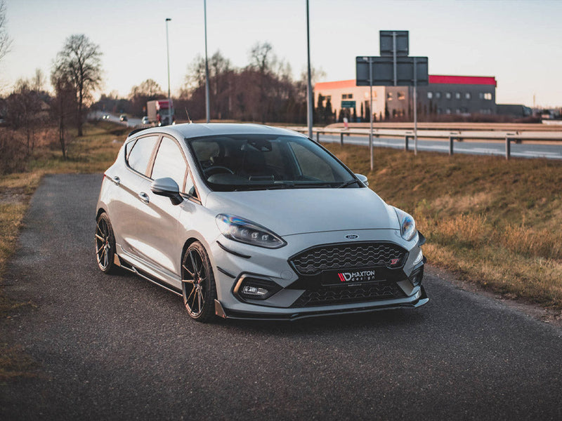 Maxton Design - Front Bumper Wings (Canards) V.3 Ford Fiesta Mk8 ST / ST-Line)