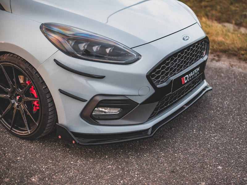 Maxton Design - Front Bumper Wings (Canards) V.3 Ford Fiesta Mk8 ST / ST-Line)