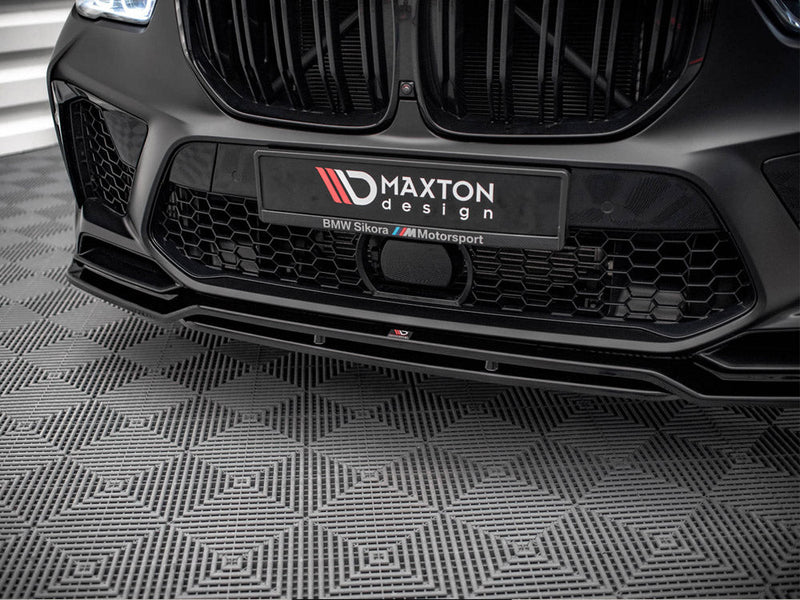 Maxton Design - FRONT SPLITTER V.3 BMW X5M F95 (2018-2023)