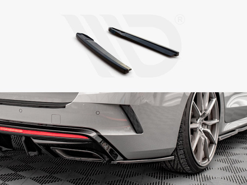 Maxton Design - REAR SIDE SPLITTERS V.3 SKODA OCTAVIA RS MK4 (2020-)