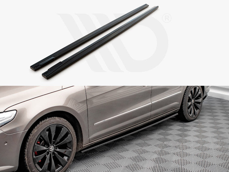Maxton Design - SIDE SKIRTS DIFFUSERS V.2 VW PASSAT CC (2008-2012)