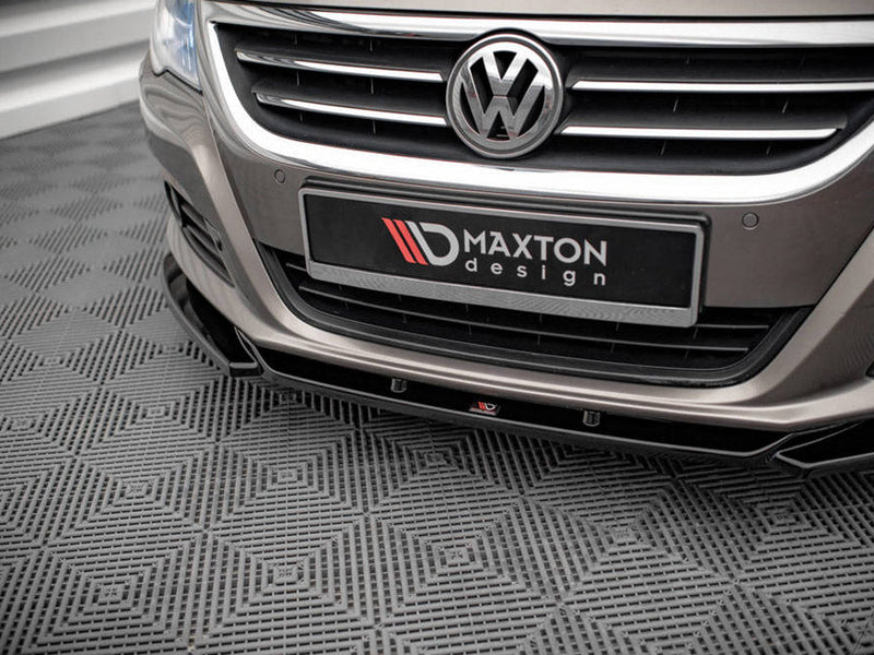 Maxton Design - FRONT SPLITTER V.4 VW PASSAT CC (2008-2012)