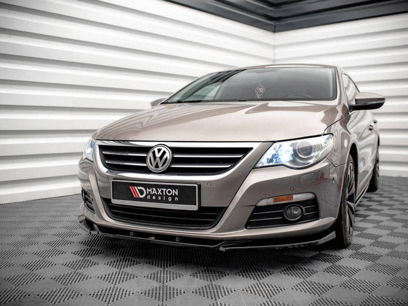 Maxton Design - FRONT SPLITTER V.4 VW PASSAT CC (2008-2012)