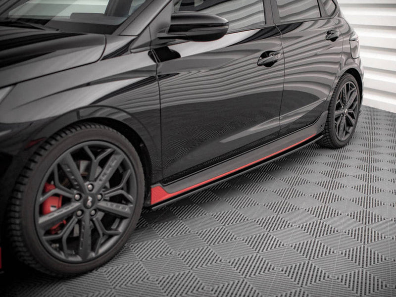 Maxton Design - SIDE SKIRTS DIFFUSERS HYUNDAI I20 N MK3 (2020-)