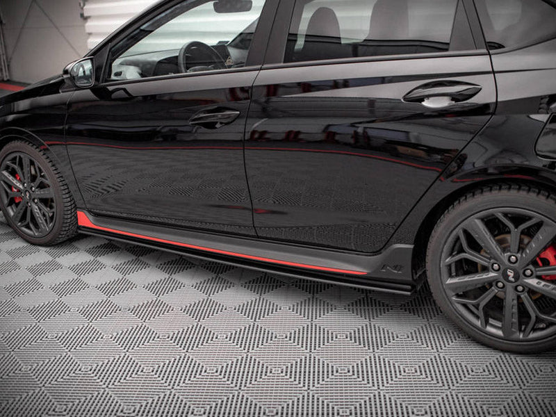 Maxton Design - STREET PRO SIDE SKIRTS DIFFUSERS HYUNDAI I20 N MK3 (2020-)