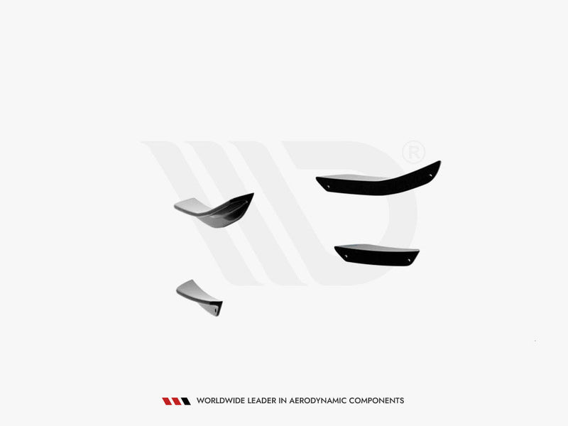 Maxton Design - FRONT BUMPER WINGS (CANARDS) HYUNDAI I20 N MK3 (2020-)
