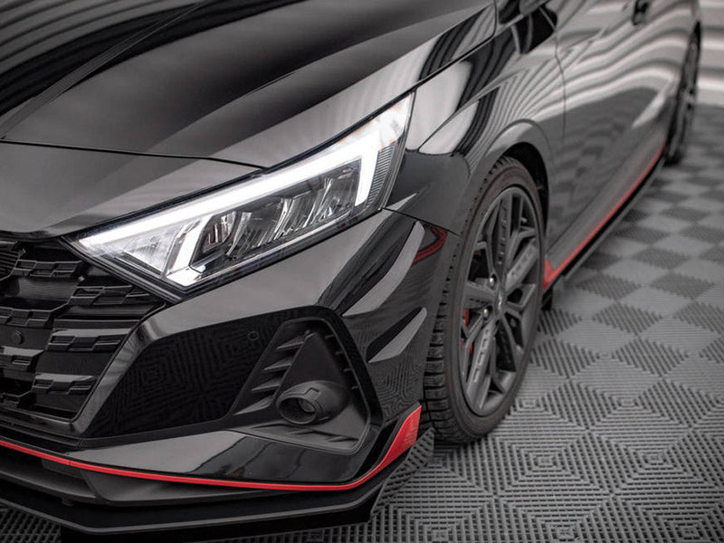 Maxton Design - FRONT BUMPER WINGS (CANARDS) HYUNDAI I20 N MK3 (2020-)