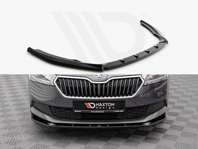 Maxton Design - FRONT SPLITTER SKODA FABIA MK3 FACELIFT (2019-)