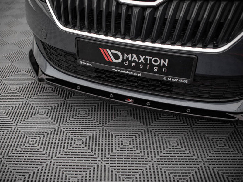 Maxton Design - FRONT SPLITTER SKODA FABIA MK3 FACELIFT (2019-)