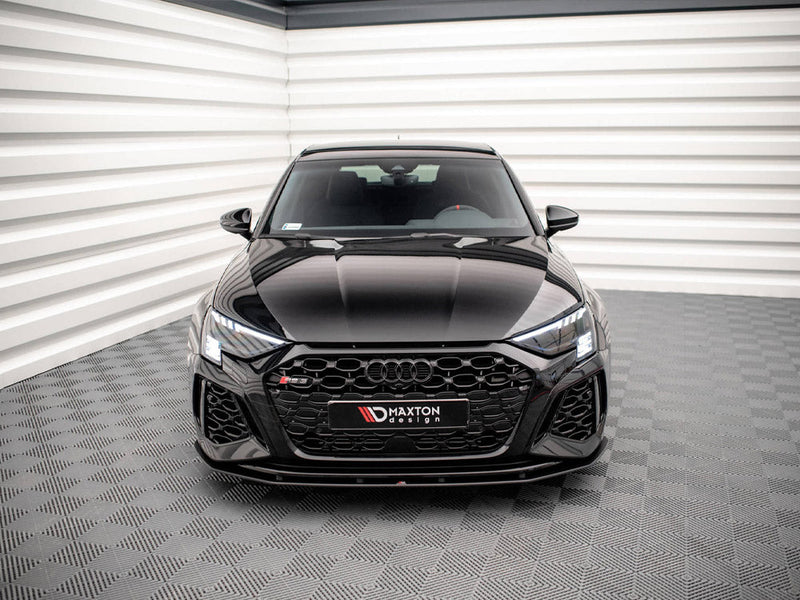 Maxton Design - STREET PRO FRONT SPLITTER AUDI RS3 SPORTBACK 8Y (2020-)